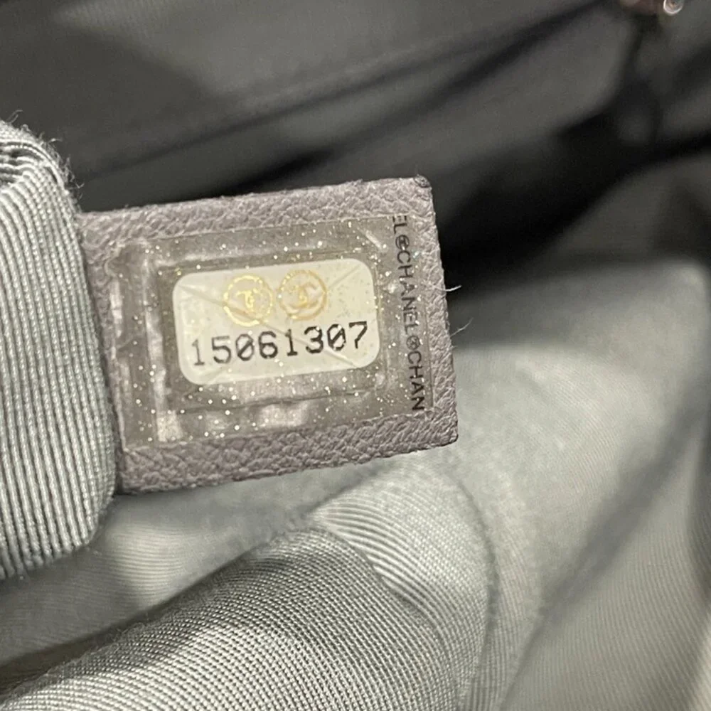 Chanel Ultra Stitch Tote with Silver Hardware (1181)
